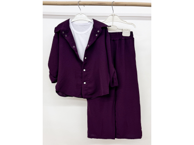 Комплект для дівчинки  підлітковий  (КД-22 американський креп + стрейч кулір.)