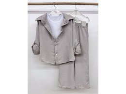 Комплект для дівчинки  підлітковий  (КД-22 американський креп + стрейч кулір.)