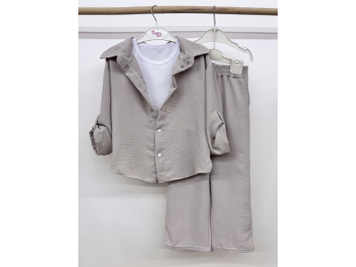 Комплект для дівчинки  підлітковий  (КД-22 американський креп + стрейч кулір.)