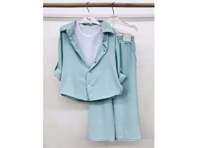 Комплект для дівчинки  підлітковий  (КД-22 американський креп + стрейч кулір.)