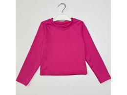 Футболка дитяча  для дівчинки з довгим рукавом (ФБ-19 мікродайвінг )