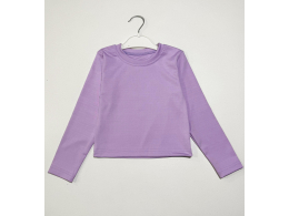 Футболка дитяча  для дівчинки з довгим рукавом (ФБ-19 мікродайвінг )