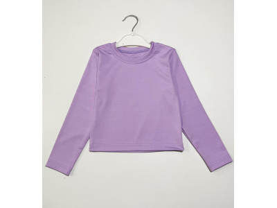 Футболка дитяча  для дівчинки з довгим рукавом (ФБ-19 мікродайвінг )