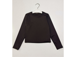 Футболка дитяча  для дівчинки з довгим рукавом (ФБ-19 мікродайвінг )