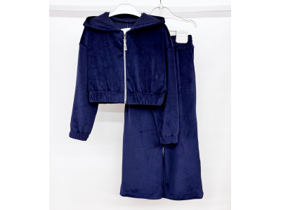 Костюм підлітковий для дівчинки (КС-30 велюр одн без утеплення нов.)