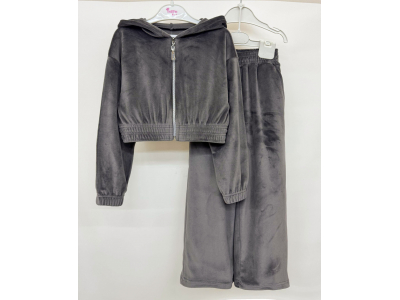 Костюм підлітковий для дівчинки (КС-30-26 велюр одн без утеплення нов.)