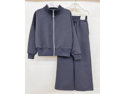 Костюм підлітковий для дівчинки (КС-53 2-х нитка піньє одн зі стразами.)