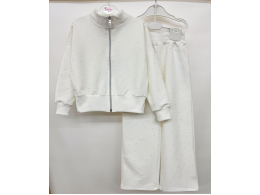 Костюм підлітковий для дівчинки (КС-53 2-х нитка піньє одн зі стразами.)