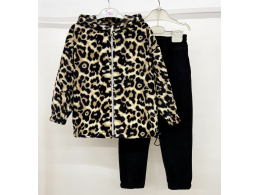 Костюм дитячий для дівчинки і хлопчика (КС-09 фліс полар клітинка .)