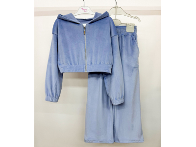 Костюм підлітковий для дівчинки (КС-30-26 велюр одн без утеплення нов.)