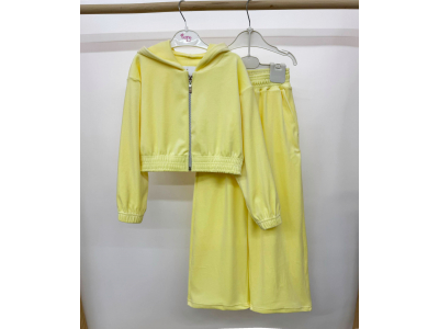 Костюм підлітковий для дівчинки (КС-30-26 велюр одн без утеплення нов.)