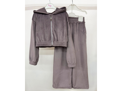 Костюм підлітковий для дівчинки (КС-30-26 велюр одн без утеплення нов.)