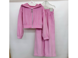 Костюм підлітковий для дівчинки (КС-30-26 велюр одн без утеплення нов.)