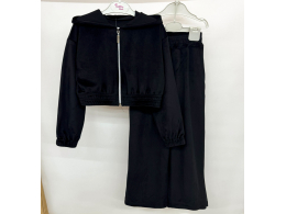 Костюм підлітковий для дівчинки (КС-30-26 велюр одн без утеплення нов.)