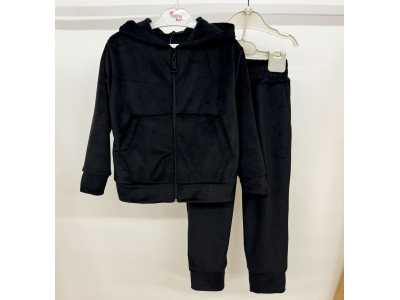 Костюм дитячий для дівчинки і хлопчика (КС-48 велюр легке утеплення одн .)