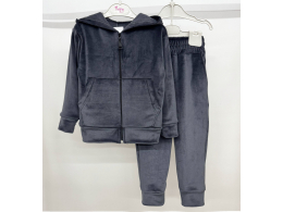 Костюм дитячий для дівчинки і хлопчика (КС-48 велюр легке утеплення одн .)