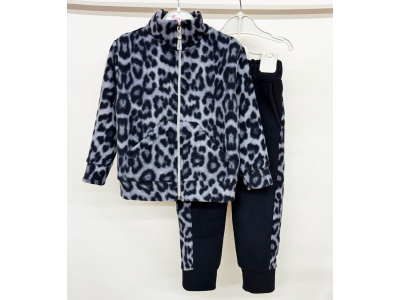 Костюм дитячий для дівчинки лео (КС-62 фліс полар наб .)