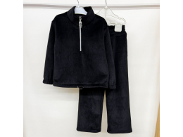 Костюм дитячий для дівчинки  (КС-73 рубчик велюр утеплений .)