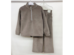 Костюм дитячий для дівчинки  (КС-73 рубчик велюр утеплений .)