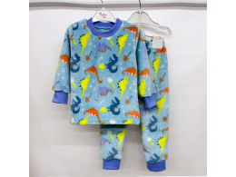 Піжама дитяча для хлопчика та дівчинки (ПЖ-02 вельсофт наб.)