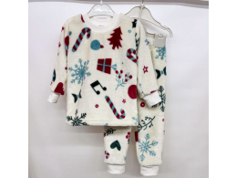 Піжама дитяча для хлопчика та дівчинки (ПЖ-02 вельсофт наб.)