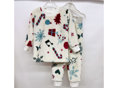 Піжама дитяча для хлопчика та дівчинки (ПЖ-02 вельсофт наб.)