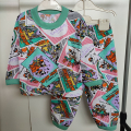 Пижама детская для мальчика и девочки  ( ПЖ-04 начес набивной нов2. )