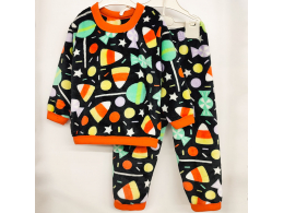 Пижама детская для мальчика и девочки  ( ПЖ-05 вельсофт наб. )