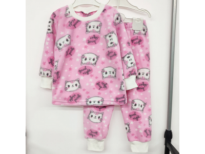 Пижама детская для мальчика и девочки  ( ПЖ-06  флис наб.)