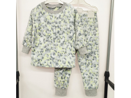 Пижама детская для мальчика и девочки  ( ПЖ-09  вельсофт набивной)