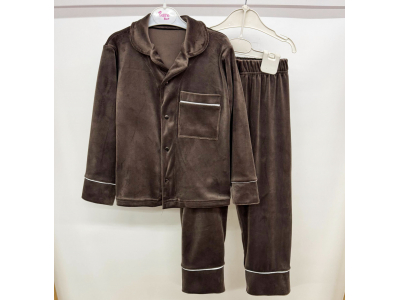 Піжама для дівчинки  (ПЖ-10 велюр одн без утеплення .)