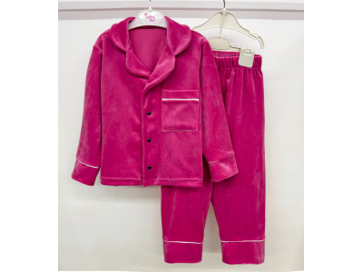 Піжама для дівчинки  (ПЖ-10 велюр одн без утеплення .)