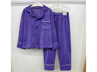 Піжама для дівчинки  (ПЖ-10 велюр одн без утеплення .)