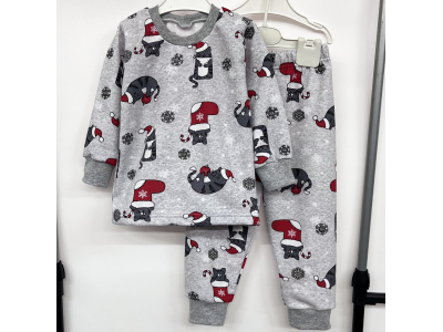 Пижама детская для мальчика и девочки  ( ПЖ-12  начес легкий наб.)