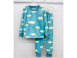 Піжама дитяча для хлопчика та дівчинки (ПЖ-16 вельсофт набивний нов.)