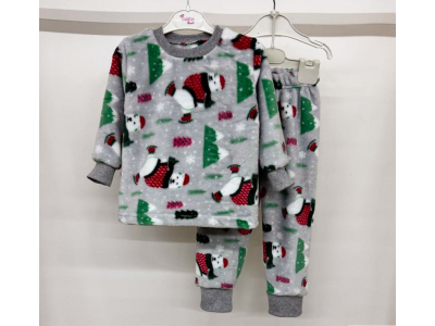Піжама дитяча для хлопчика та дівчинки (ПЖ-02 вельсофт наб.)