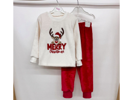 Піжама дитяча для хлопчика та дівчинки (ПЖ-15 вельсофт одн.)