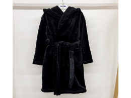 Халат підлітковий для хлопчика та дівчинки (ХЛ-02 вельсофт одн вишивка.)